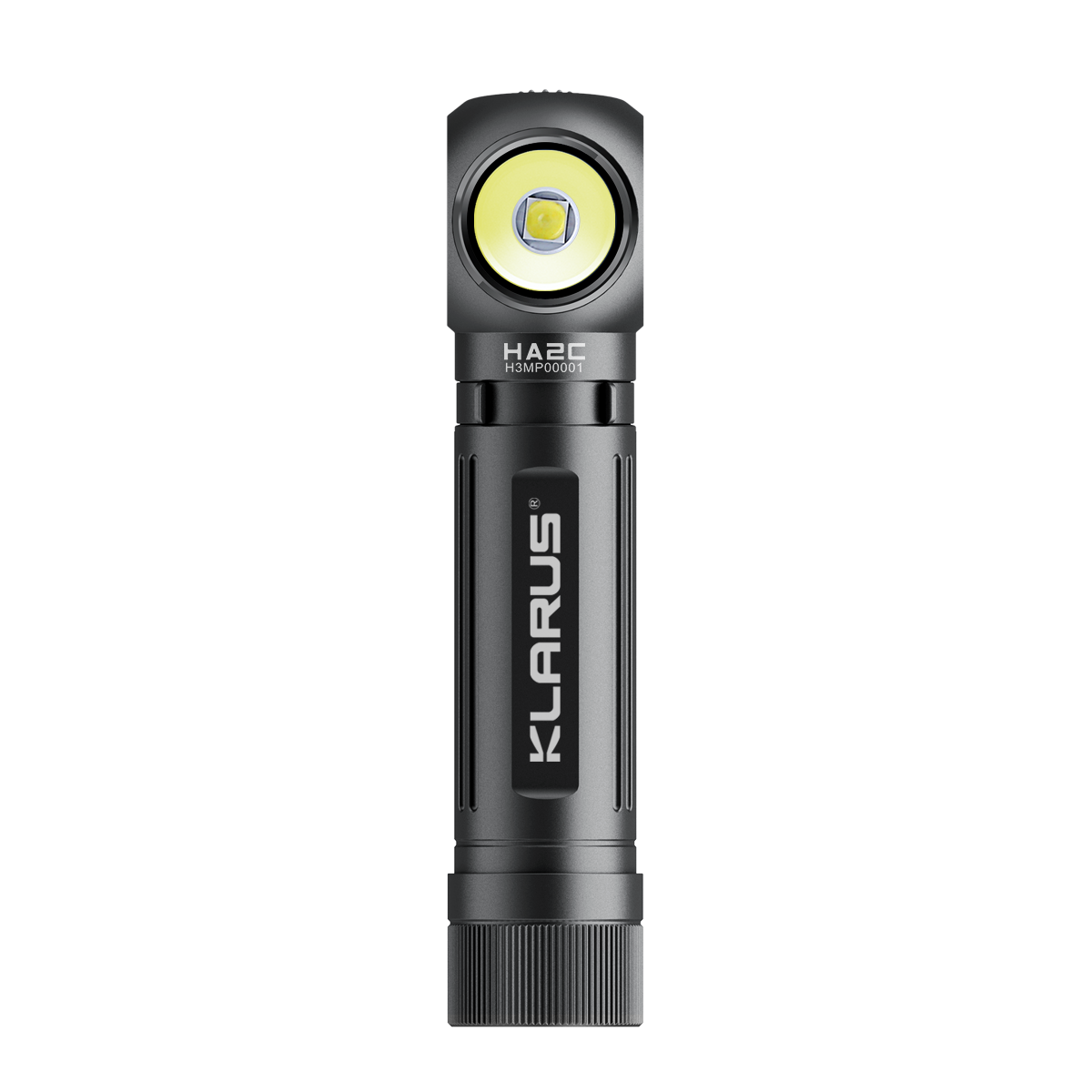 Klarus 3200 Lumen Rechargeable Li-ion Angle Head Flashlight + Headlamp HA2C